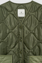 ANINE BING Andy Bomber - Military Green - Detail View