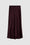 ANINE BING Bar Silk Skirt - Bordeaux - Front View