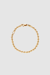 ANINE BING Beaded Bracelet - 14k Gold - Front View