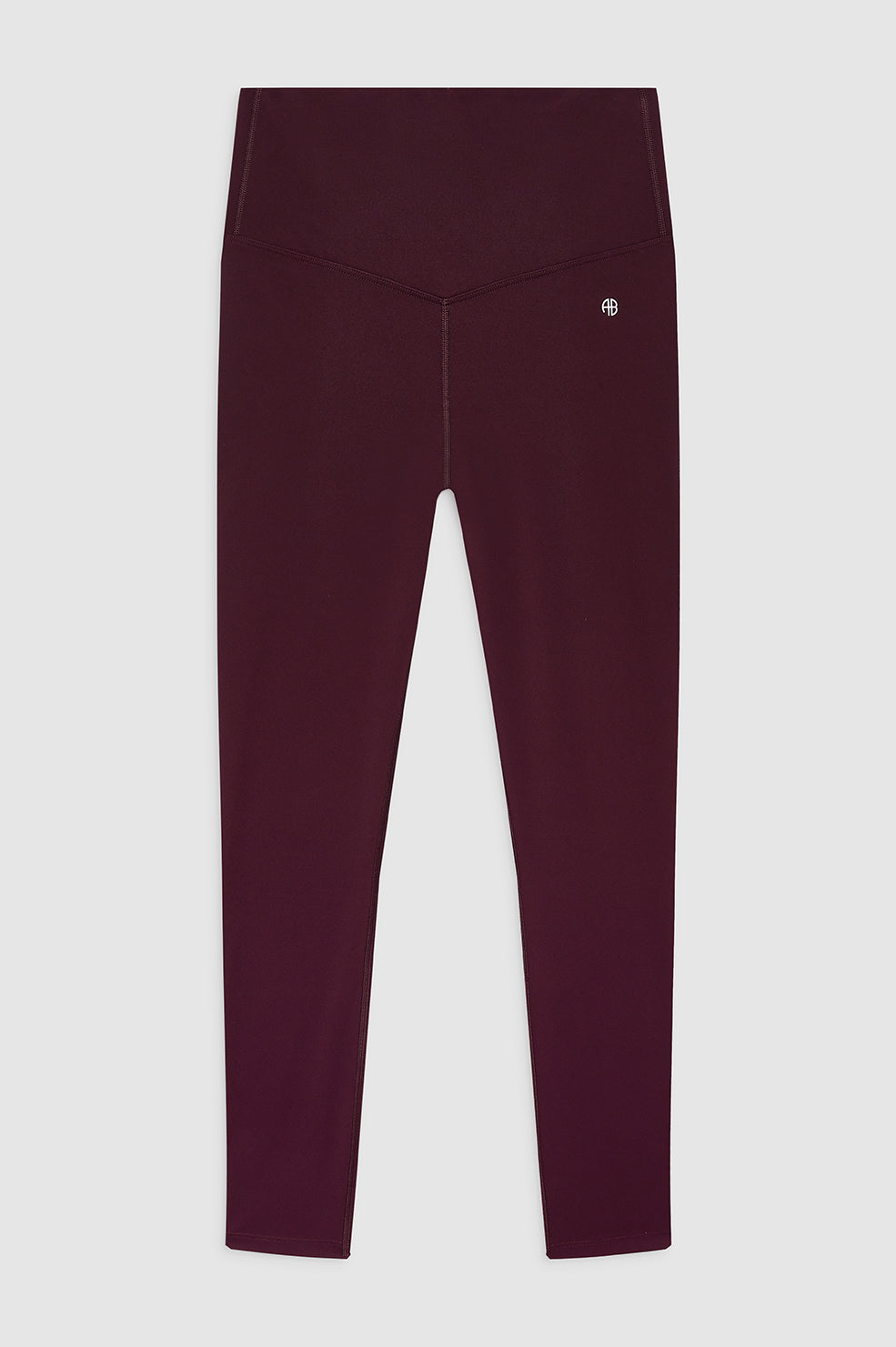 ANINE BING Blake Legging - Bordeaux - Front View