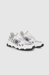  ANINE BING Brody Sneakers - White - Side Pair View