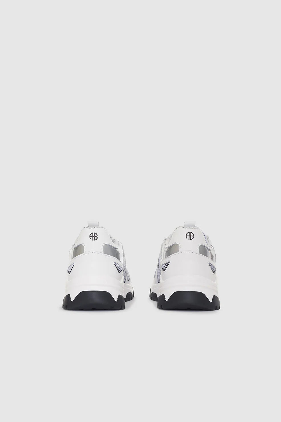 ANINE BING Brody Sneakers - White - Back View