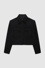 ANINE BING Dayton Jacket - Black - Front View