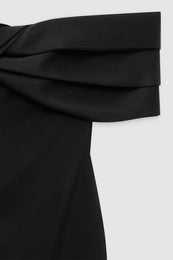 ANINE BING Fleur Dress - Black - Detail View