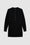 ANINE BING Ghita Dress - Black Cashmere Blend - Front View