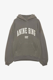 ANINE BING Harvey Sweatshirt - Dusty Olive - front view