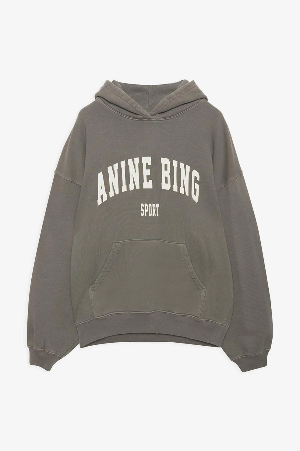 ANINE BING Harvey Sweatshirt - Dusty Olive - front view