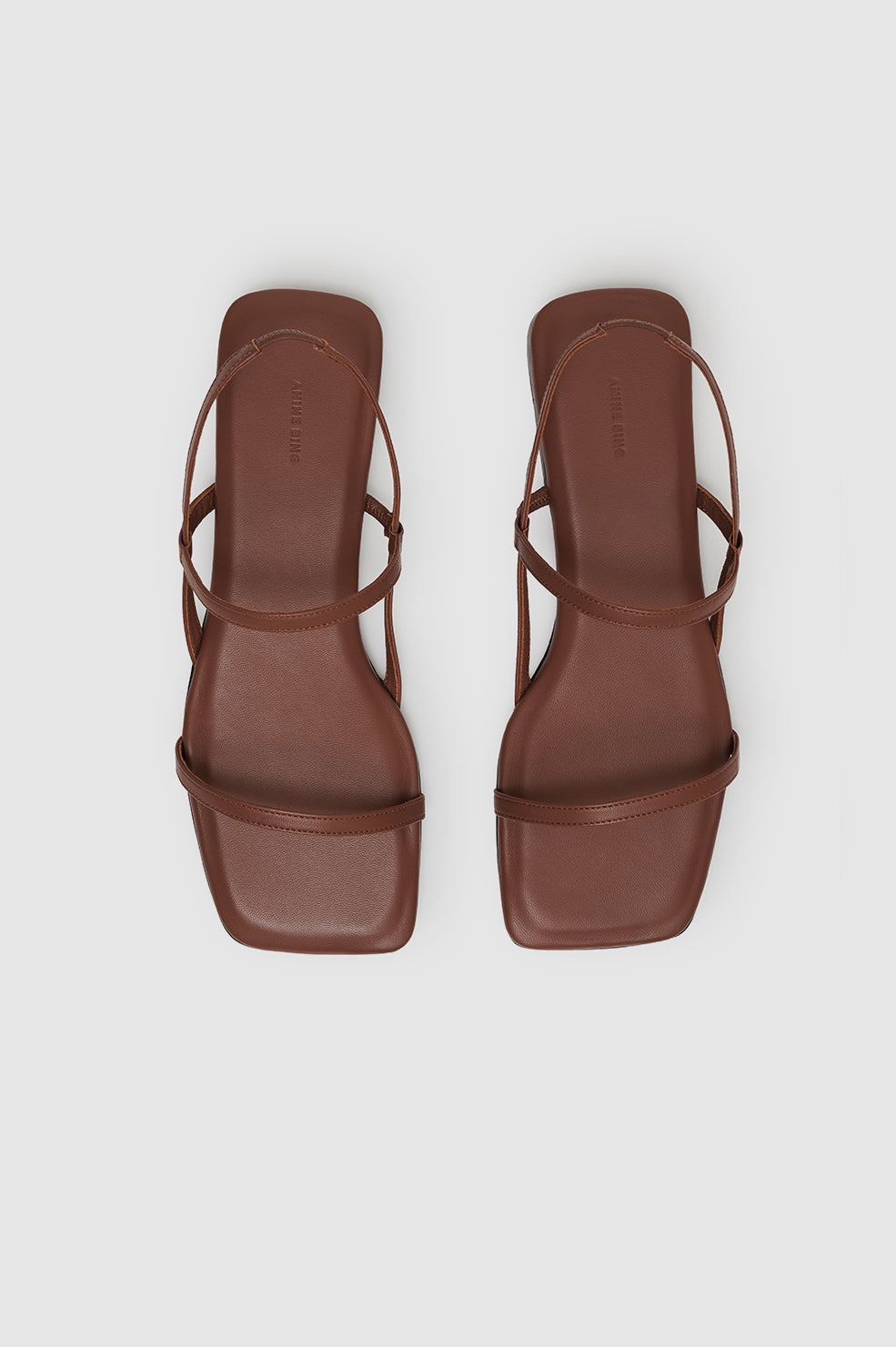 Hilda Flat Sandals - Cognac
