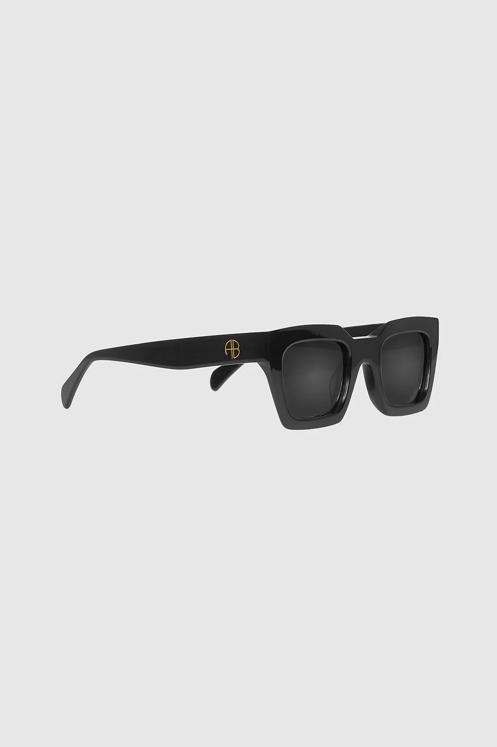 ANINE BING Indio Sunglasses - Black - Side View