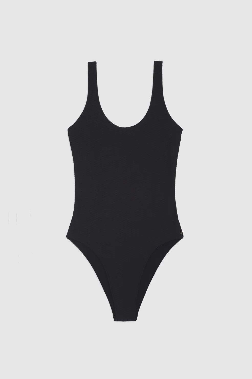 ANINE BING Jace One Piece - Black - Front View