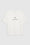 ANINE BING Jaylin Tee Monogram - Ivory - Front View