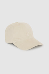 ANINE BING Jeremy Baseball Cap AB - Oatmeal - Side View