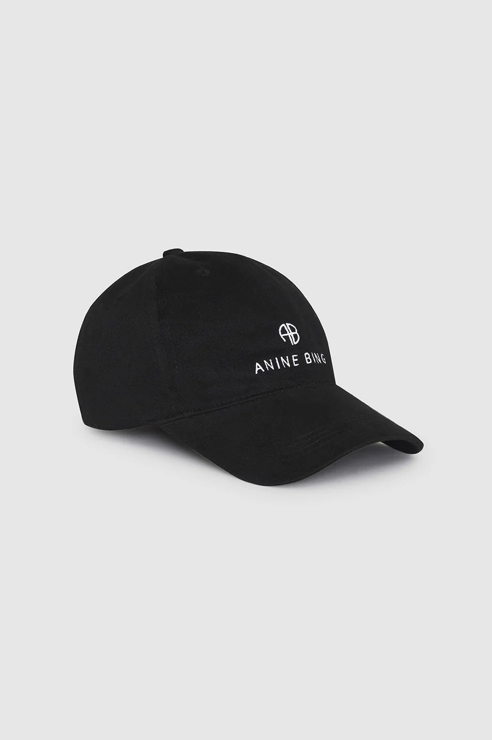 ANINE BING Jeremy Baseball Cap - Black - Side View