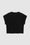 ANINE BING Jollie Top - Black Crinkle - Front View