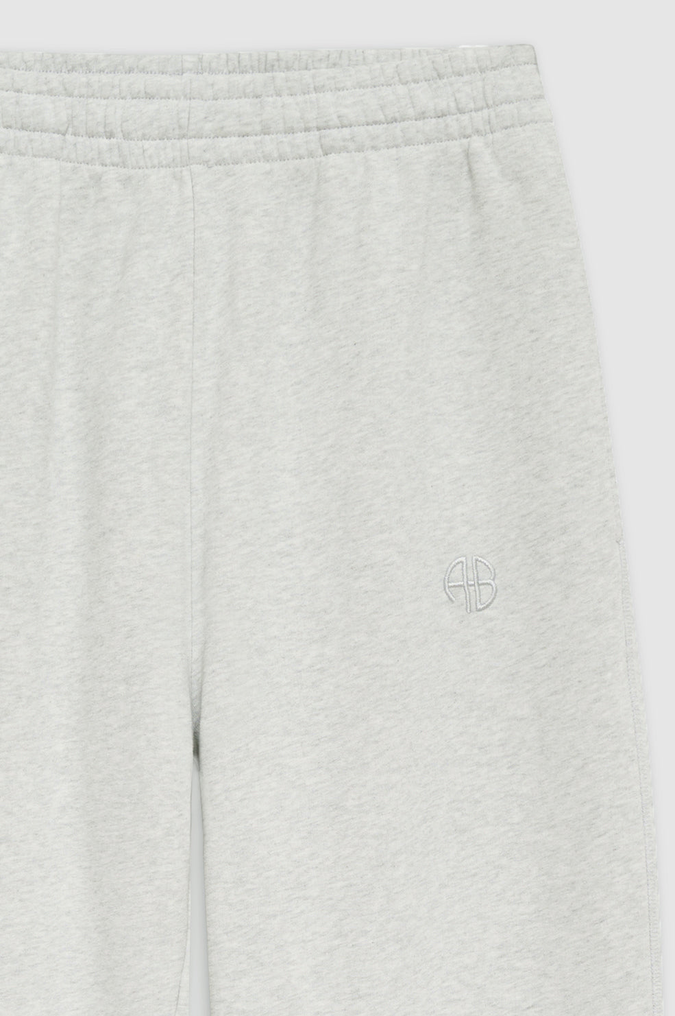 ANINE BING Karter Jogger - Heather Grey - Detail View