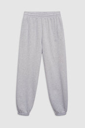 ANINE BING Karter Jogger - Medium Heather Grey - Front View