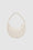 ANINE BING Kate Hobo Bag - Bone - Back View