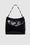 ANINE BING Kate Shoulder Bag - High-Shine Black - Back View