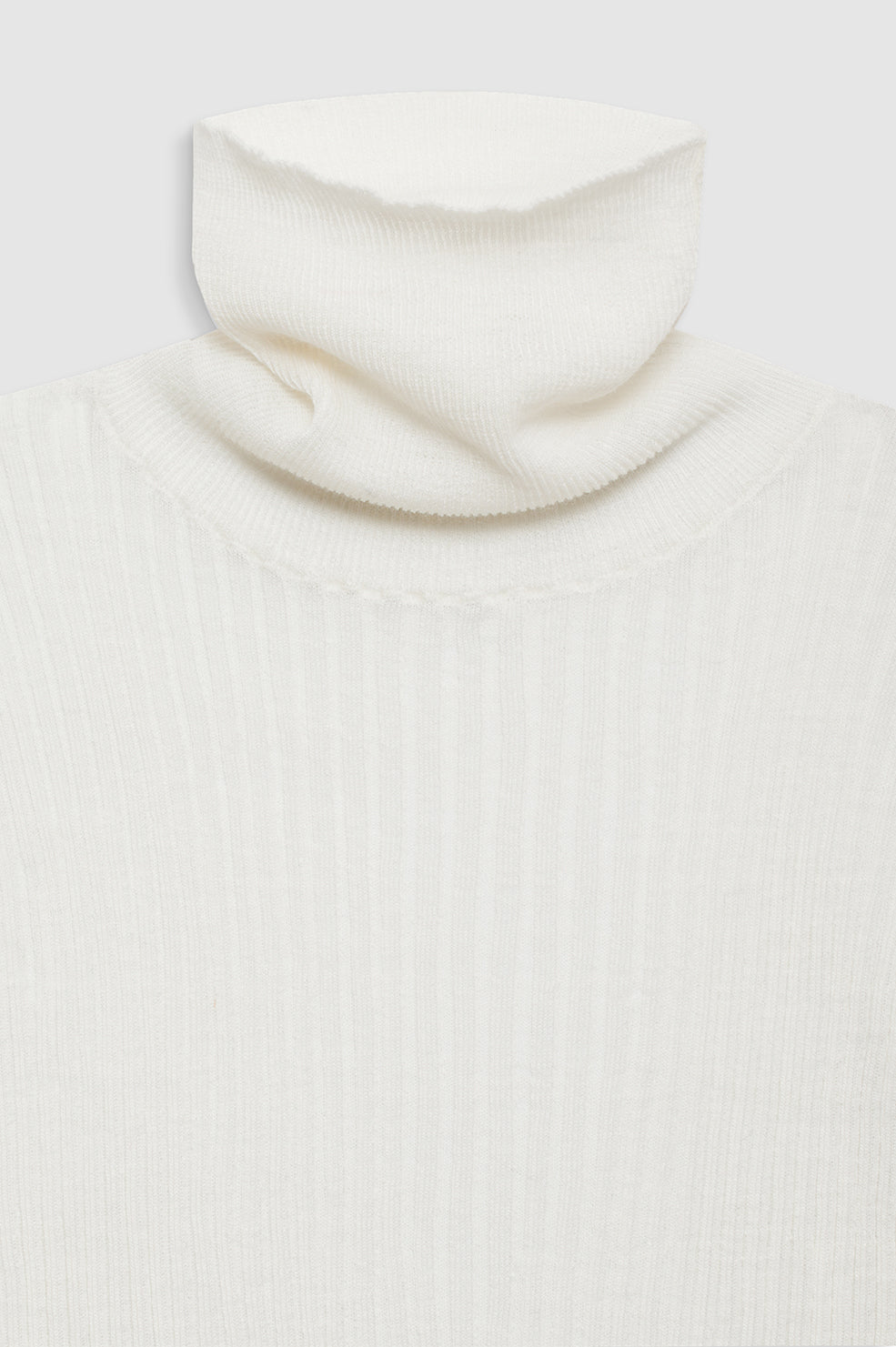 ANINE BING Kyle Sweater - Ivory - Detail View