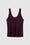 ANINE BING Lea Top - Bordeaux - Front View