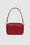 ANINE BING Lili Bag - Red Pebbled - Front View