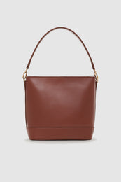 ANINE BING Lili Bucket Bag - Cognac - Back View