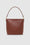 ANINE BING Lili Bucket Bag - Cognac - Back View