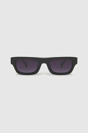 ANINE BING Otis Sunglasses - Black - Front View