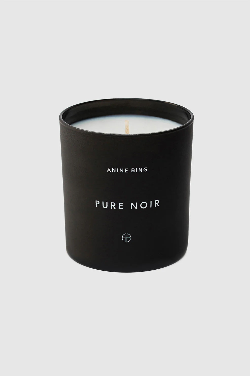 ANINE BING Pure Noir Candle - Black - Front View