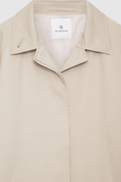 ANINE BING Randy Trench - Beige - Detail View