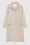 ANINE BING Randy Trench - Beige - Front View