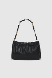 ANINE BING Small Kate Shoulder Bag - Black - Back View