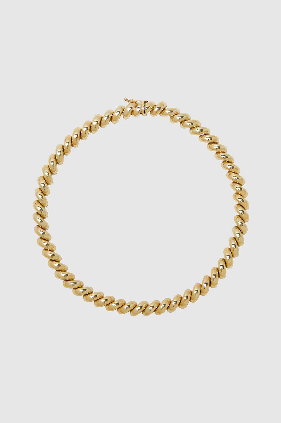 Spiral Necklace - 14k Gold