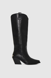 ANINE BING Tall Tania Boots Black