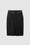 ANINE BING Tyra Skirt - Black Recycled Leather - Front View