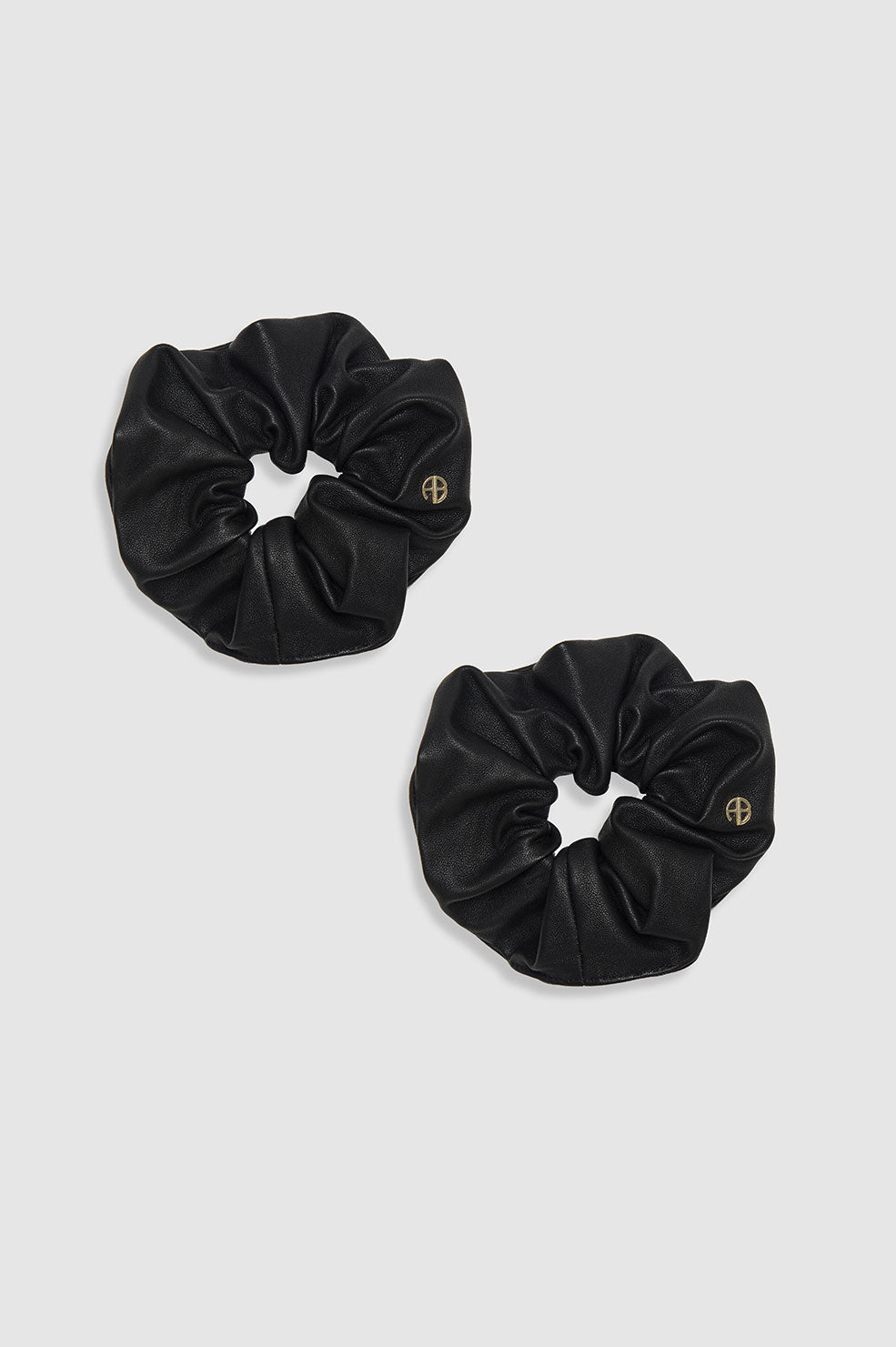 Large Gwinn Scrunchie 2 Pack - Black