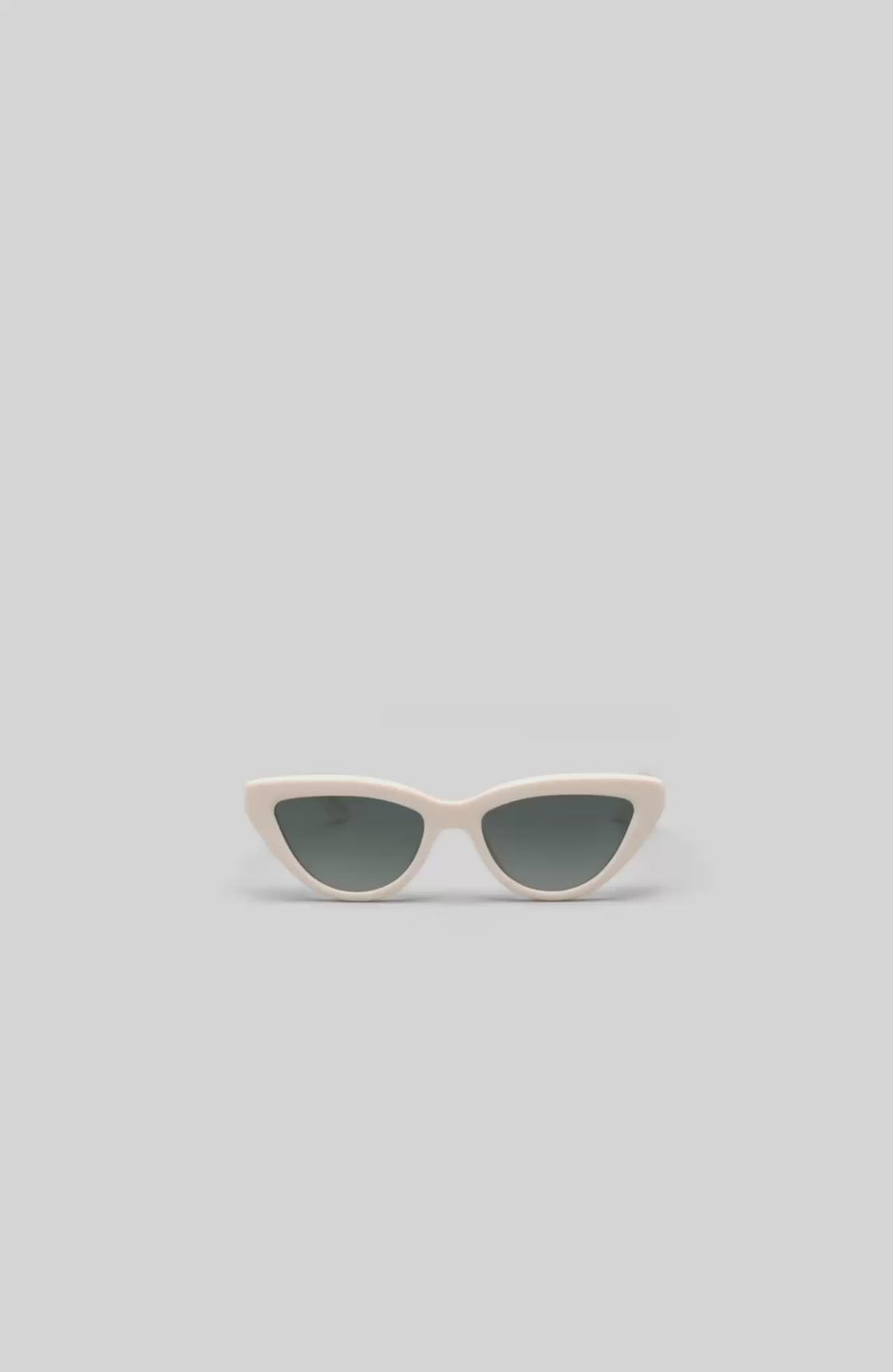 ANINE BING Sedona Sunglasses - Ivory