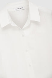 ANINE BING Bruni Shirt - White Linen Blend