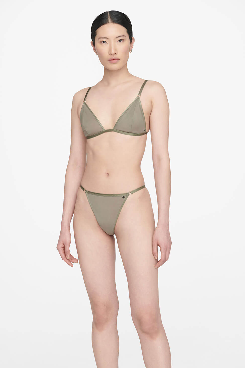 Edie Bra - Green Khaki